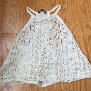 American eagle cropped tank top